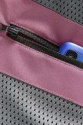 Купить Парка женская софтшелл виндстоппер удлинённая с капюшоном малинового цвета 9614_1M, фото 15