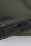 Купить Ветровка мужская софтшелл виндстоппер с капюшоном спортивная цвета хаки 9615_1Kh, фото 23