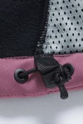 Купить Ветровка женская софтшелл виндстоппер с капюшоном спортивная малинового цвета 9616_1M, фото 20