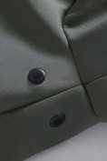 Купить Ветровка мужская софтшелл виндстоппер с капюшоном спортивная цвета хаки 9617_1Kh, фото 13