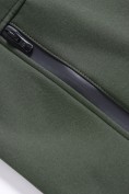 Купить Мужская куртка виндстоппер больших размеров спортивный цвета хаки 9619_1Kh, фото 12