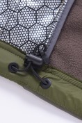 Купить Гибридная куртка для мальчика с графеновой подкладкой цвета хаки 9621_3Kh, фото 10