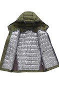 Купить Гибридная куртка для мальчика с графеновой подкладкой цвета хаки 9621_3Kh, фото 9