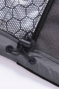 Купить Гибридная куртка для мальчика с графеновой подкладкой темно-серого цвета 9621_3TC, фото 11