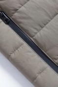 Купить Куртка женская гибридная стёганая с капюшоном с графеновой подкладкой бежевого цвета 9622_1B, фото 16