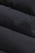 Купить Куртка мужская стёганая с капюшоном с графеновой подкладкой черного цвета 9623_1Ch, фото 15