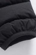 Купить Куртка мужская стёганая с капюшоном с графеновой подкладкой черного цвета 9623_1Ch, фото 17
