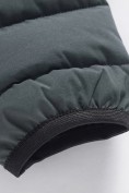Купить Куртка мужская стёганая с капюшоном с графеновой подкладкой цвета хаки 9623_1Kh, фото 19