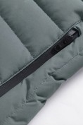 Купить Куртка женская стёганая с капюшоном с графеновой подкладкой цвета хаки 9624_1Kh, фото 12