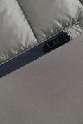 Купить Куртка женская гибридная стёганая с капюшоном с графеновой подкладкой цвета хаки 9626_1Kh, фото 16