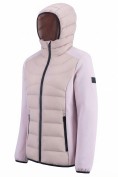 Купить Куртка женская гибридная стёганая с капюшоном с графеновой подкладкой розового цвета 9626_1R, фото 6