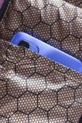 Купить Куртка женская гибридная стёганая с капюшоном с графеновой подкладкой темно-фиолетового цвета 9626_1TF, фото 13