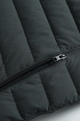 Купить Куртка мужская гибридная стёганая с капюшоном с графеновой подкладкой цвета хаки 9627_1Kh, фото 18