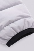 Купить Удлинённая стёганая куртка для мальчика с теплоотражающей подкладкой серого цвета 9629_3Sr, фото 12