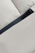 Купить Куртка женская гибридная стёганая с капюшоном с графеновой подкладкой серого цвета 9630_1Sr, фото 13