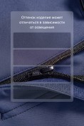 Купить Мужские утепленные брюки из софтшелла с флисом и регулируемым ремнем синего цвета 9633_1S, фото 26