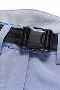 Купить Женские брюки из софтшелла с флисом и регулировкой талии голубого цвета 9634_1Gl, фото 15