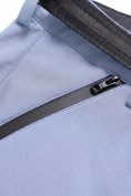 Купить Женские брюки из софтшелла с флисом и регулировкой талии голубого цвета 9634_1Gl, фото 16
