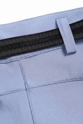 Купить Женские брюки из софтшелла с флисом и регулировкой талии голубого цвета 9634_1Gl, фото 18