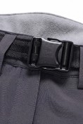 Купить Женские брюки из софтшелла с флисом и регулировкой талии темно-серого цвета 9634_1TC, фото 14