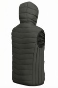 Купить Мужской лёгкий стёганый жилет Valianly с капюшоном цвета хаки 9635_1Kh, фото 9