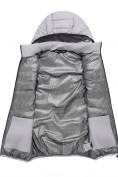 Купить Мужской лёгкий стёганый жилет Valianly с капюшоном серого цвета 9635_1Sr, фото 10