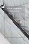 Купить Мужской лёгкий стёганый жилет Valianly с капюшоном серого цвета 9635_1Sr, фото 18