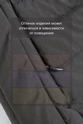 Купить Женский лёгкий стёганый жилет Valianly с капюшоном цвета хаки 9636_2Kh, фото 11