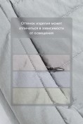 Купить Женский лёгкий стёганый жилет Valianly с капюшоном серого цвета 9636_2Sr, фото 11