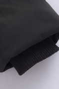 Купить Куртка для мальчика стёганая зимняя с капюшоном черного цвета 9655_1Ch, фото 9