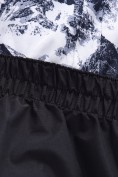 Купить Комбинезон горнолыжный зимний для мальчика белого цвета 9661Bl, фото 10