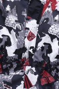 Купить Комбинезон горнолыжный зимний для мальчика красного цвета 9661Kr, фото 10