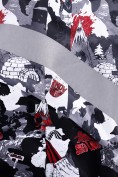 Купить Комбинезон горнолыжный зимний для мальчика красного цвета 9661Kr, фото 11