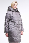 Купить Куртка зимняя женская классическая коричневого цвета 98-920_48K, фото 2
