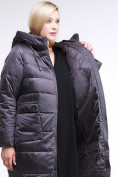 Купить Куртка зимняя женская классическая темно-серого цвета 98-920_58TC, фото 6