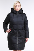 Купить Куртка зимняя женская классическая черного цвета 98-920_701Ch, фото 2