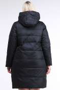 Купить Куртка зимняя женская классическая черного цвета 98-920_701Ch, фото 4