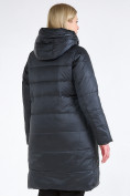 Купить Куртка зимняя женская классическая болотного цвета 98-920_122Bt, фото 5