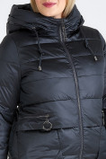 Купить Куртка зимняя женская классическая болотного цвета 98-920_122Bt, фото 8