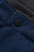 Купить Горнолыжный костюм подростковый для мальчика темно-синего цвета 8915TS, фото 18