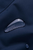 Купить Горнолыжный костюм подростковый для мальчика темно-синего цвета 8915TS, фото 22