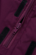 Купить Горнолыжный костюм детский фиолетового цвета 8912F, фото 26