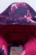 Купить Горнолыжный костюм для ребенка фиолетового цвета 8928F, фото 7