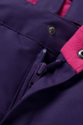 Купить Горнолыжный костюм для ребенка фиолетового цвета 8928F, фото 18