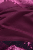 Купить Комбинезон для девочки зимний фиолетового цвета 8908F, фото 9