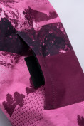 Купить Комбинезон для девочки зимний фиолетового цвета 8908F, фото 10