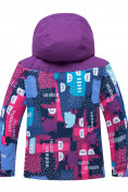 Купить Горнолыжный костюм для ребенка фиолетового цвета 8926F, фото 3