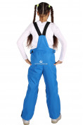 Купить Брюки горнолыжные подростковые для девочки синего цвета 816S, фото 4