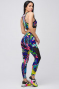 Купить Спортивный костюм для фитнеса женский салатового цвета 21102Sl, фото 7
