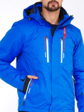 Купить Мужской зимний горнолыжный костюм голубого цвета 01966Gl, фото 6